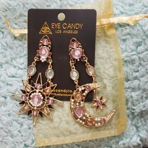 Sun and Moon earrings